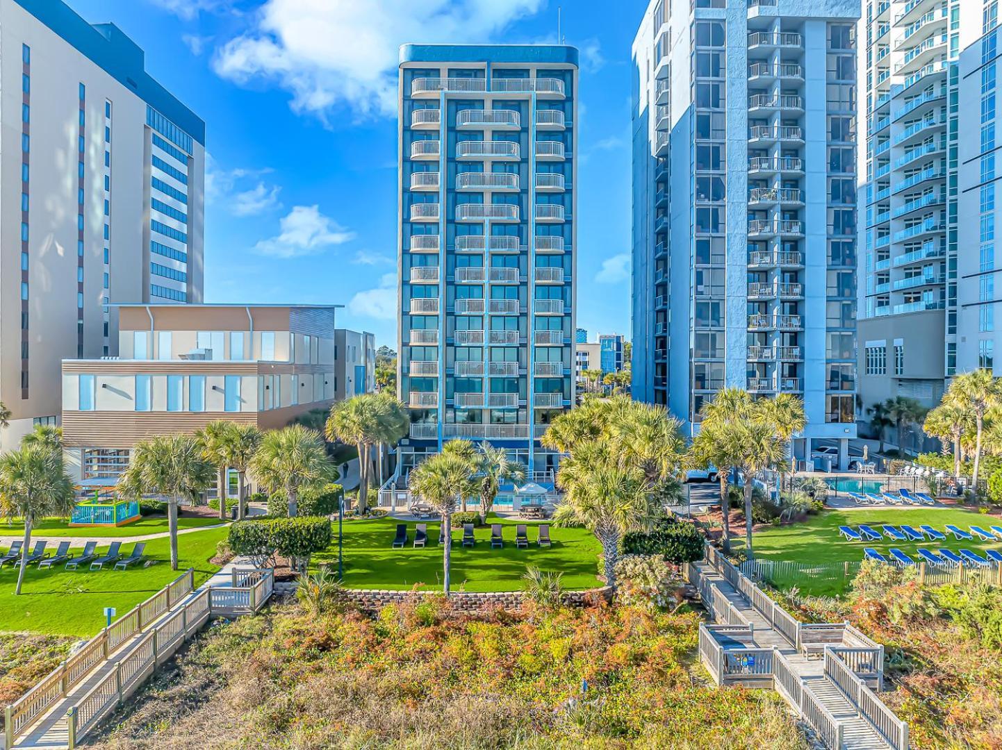 Stunning Oceanfront 2 Bedroom Suite- Sailfish Resort 1111 Myrtle Beach Exterior foto