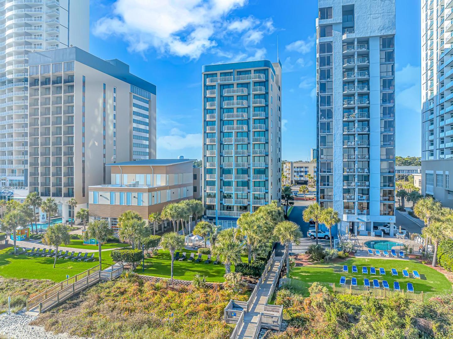 Stunning Oceanfront 2 Bedroom Suite- Sailfish Resort 1111 Myrtle Beach Exterior foto