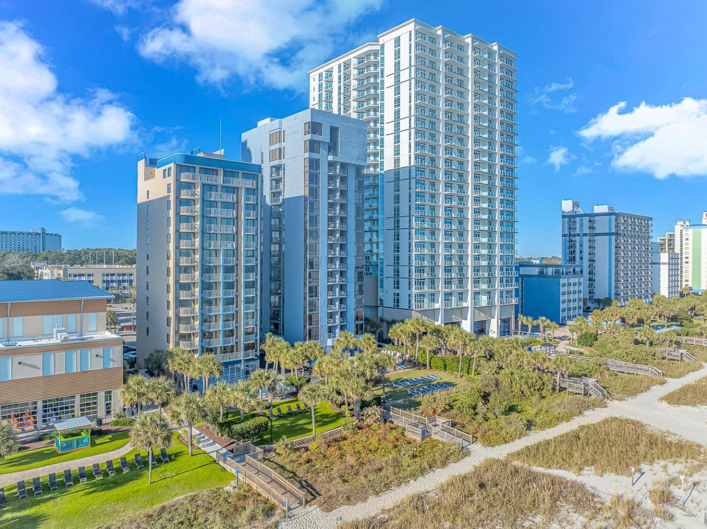 Stunning Oceanfront 2 Bedroom Suite- Sailfish Resort 1111 Myrtle Beach Exterior foto