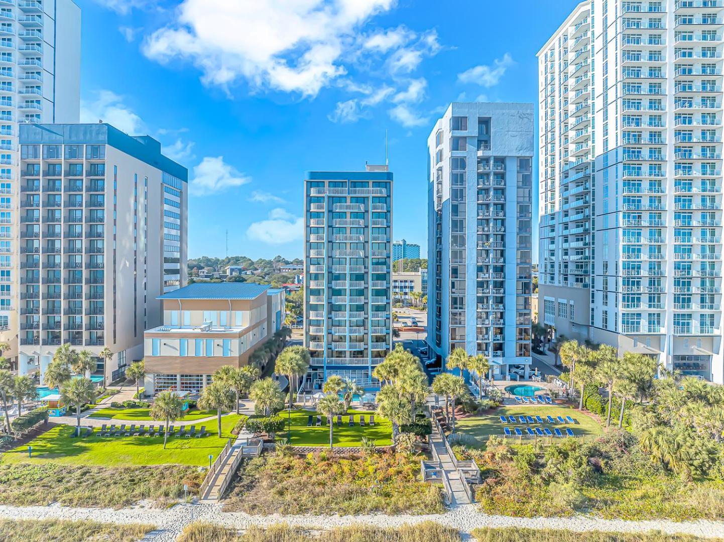 Stunning Oceanfront 2 Bedroom Suite- Sailfish Resort 1111 Myrtle Beach Exterior foto