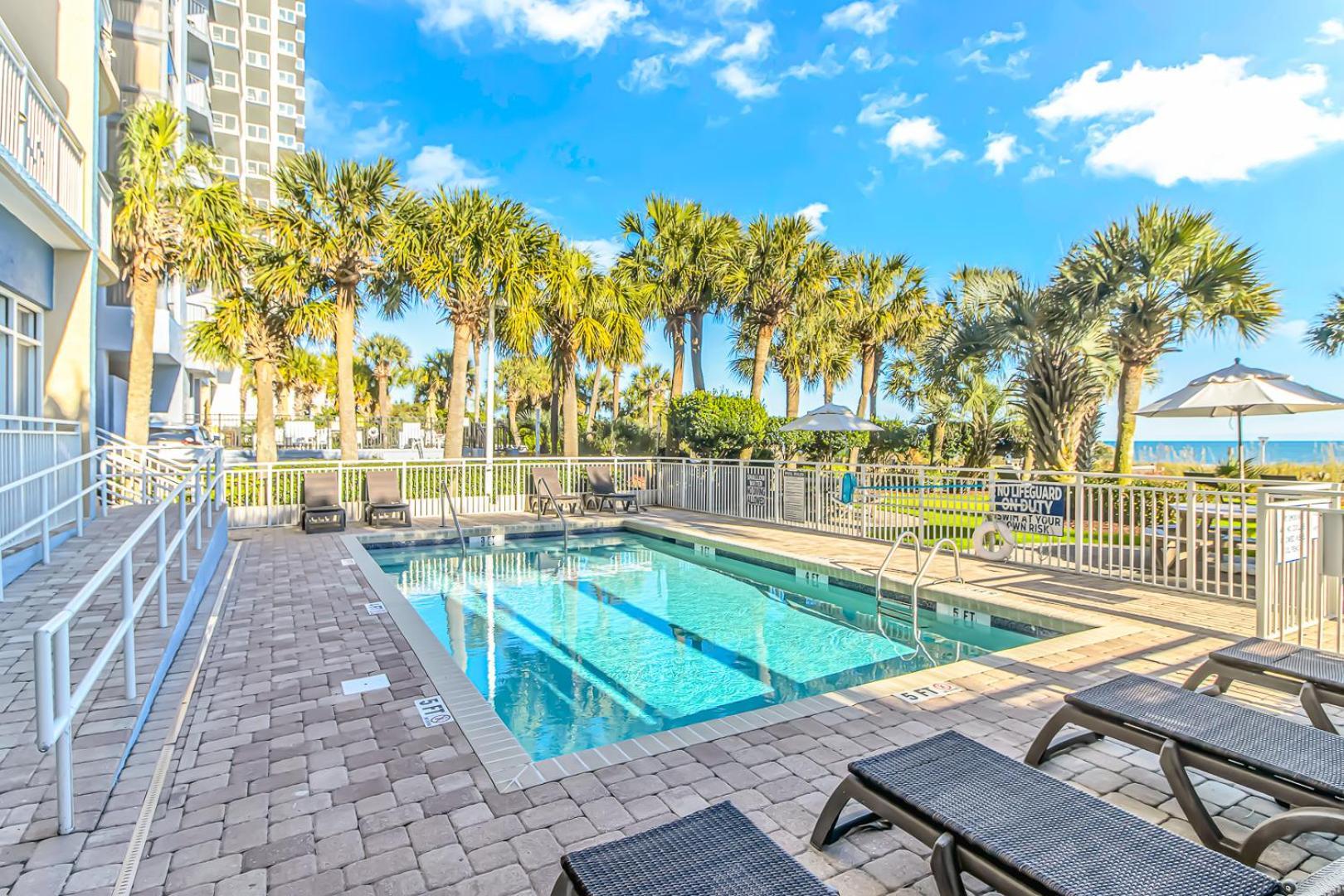 Stunning Oceanfront 2 Bedroom Suite- Sailfish Resort 1111 Myrtle Beach Exterior foto